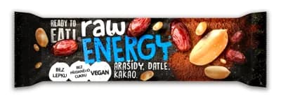 Ready to eat! RAW Energy arašídy, datle, kakao