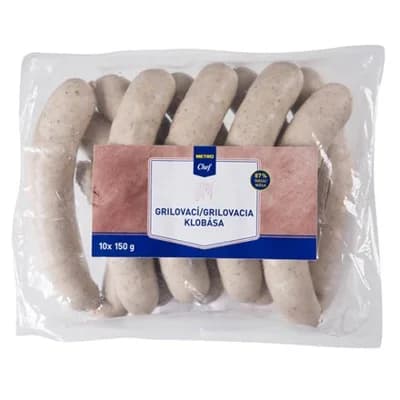 METRO Chef Klobása grilovací chlaz. 10 x