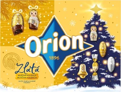 ORION Vánoční kolekce Zlatá