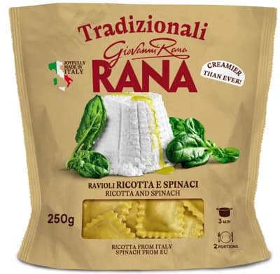 Rana Tortellini ricotta a špenát