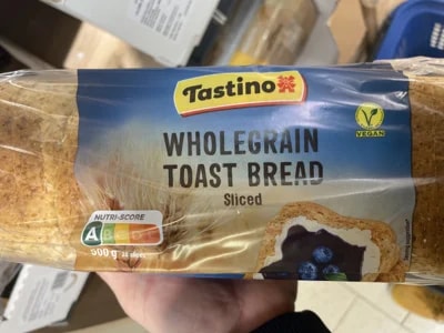 Toastový chleb celozrnný Tastino - wholegrain toast bread