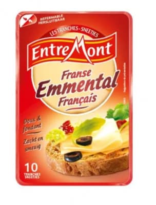Entremont Emmental sýr plátky