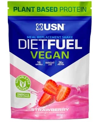 USN (Ultimate Sports Nutrition) USN Diet Fuel Vegan - jahoda