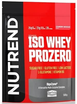 Nutrend Iso Whey Prozero - bílá čokoláda