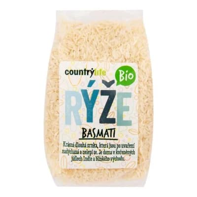 Country Life Bio Rýže basmati natural