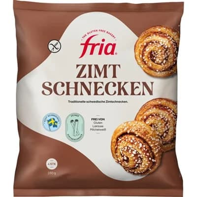 fria Šnek skořicový bezlepkový mraž. 4 x 57,