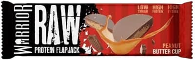 Warrior Raw Protein Flapjack - arašídové máslo