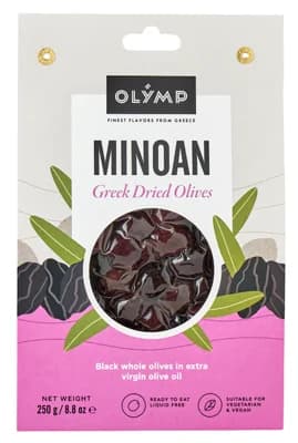 Olymp Sušené černé olivy