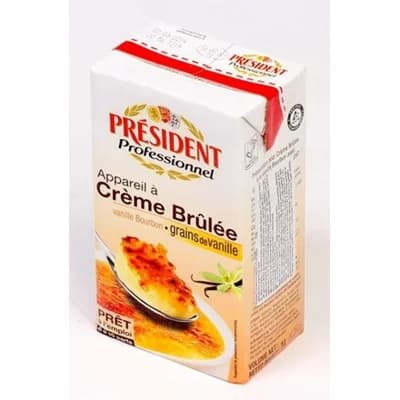 PRÉSIDENT Créme Brulée chlaz. UHT