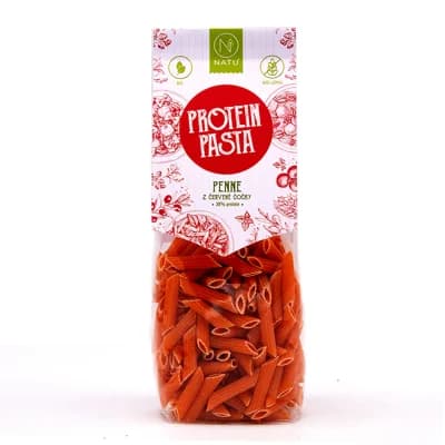 NATU Protein Pasta Penne z červené čočky BIO 250 g