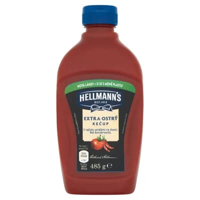 Hellmann's Kečup extra ostrý