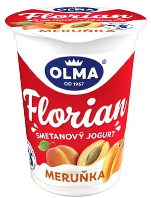 Olma Florian smetanový jogurt meruňka
