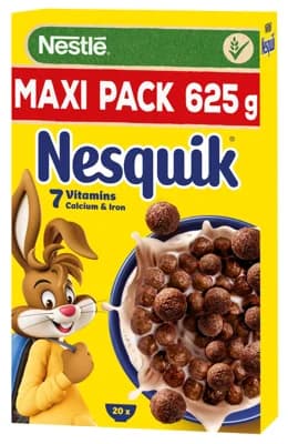 Nestlé Nesquik Maxi Pack snídaňové cereálie