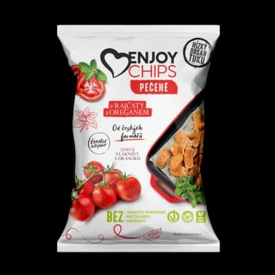 Pečený zeleninový snack - rajče/oregáno