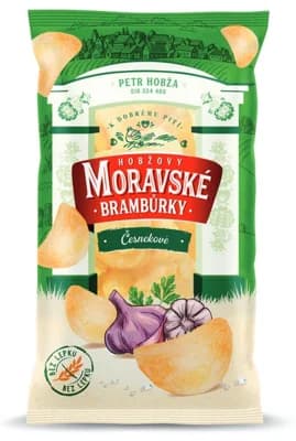 Moravské brambůrky Česnekové
