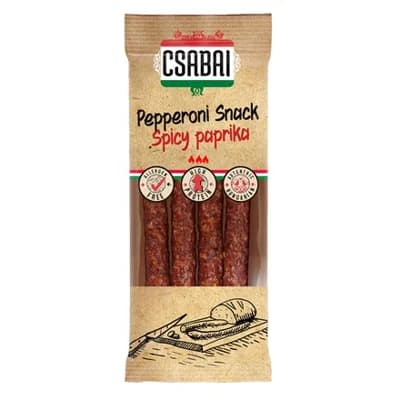 CSABAI Klobásky Snäck pikant chlaz. 100 g