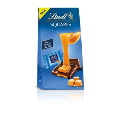 Lindt Squares caramel sea salt