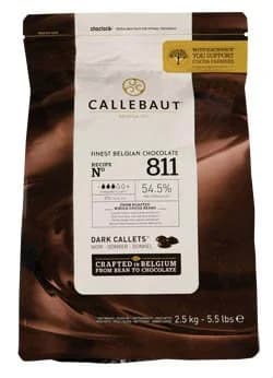 CALLEBAUT Čokoláda hořká 54,5% 2,