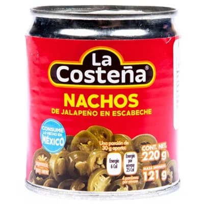 La Costeňa Jalapeno nacho krájené