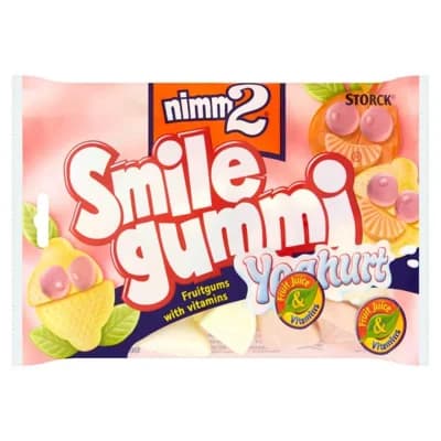 Nimm2 Smilegummi Youghurt želé 9x100g