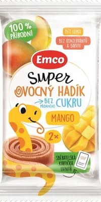Emco Super ovocný hadík mango