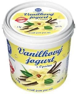 Opočenský jogurt vanilka 5 % tuku chlaz.