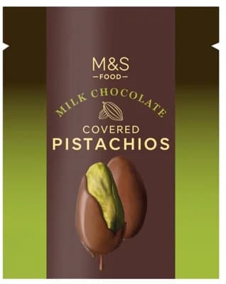 Marks & Spencer Pistácie v mléčné čokoládě