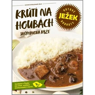 Ježkovy krabičky Krůtí na houbách s jasmínovou rýží