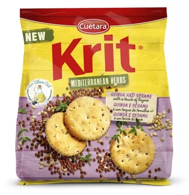 Cuétara Krit sezam, quinoa, tymián