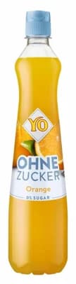 YO sirup bez cukru pomeranč