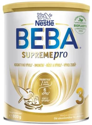 BEBA SUPREMEpro 3, 6 HMO, mléko pro malé děti