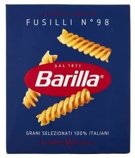 Barilla pasta Fusilli Grani Selezionati 100% Italiani
