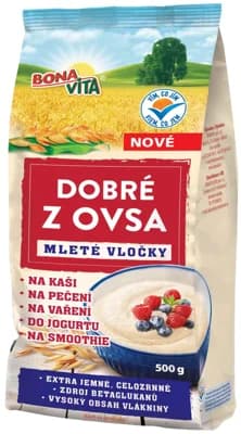 Bonavita Mleté ovesné vločky