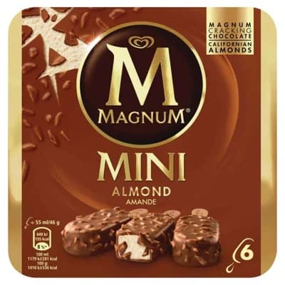 Magnum Mini Almond zmrzlina 6x55ml