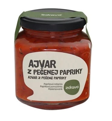 ZDRAVO Ajvar z pečených paprik
