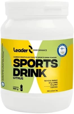 Leader Sports Drink (Energetický a iontový nápoj) - citrus