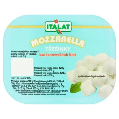 Italat Mozzarella Třešinky 2x120g