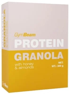 GymBeam Proteinová granola s medem a mandlemi