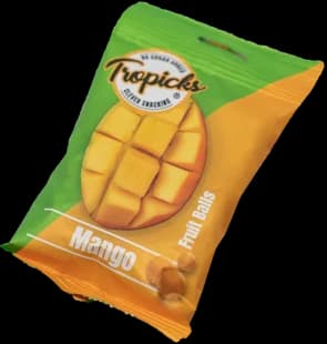 Tropicks Ovocné kuličky mango