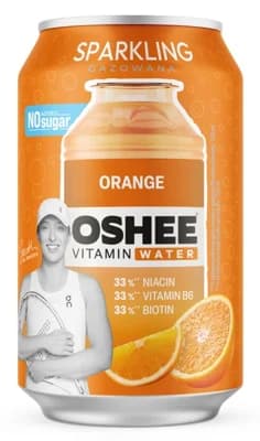 Oshee Perlivá vitamínová voda Pomeranč