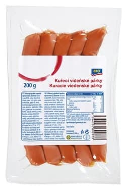 aro Vídeňské kuřecí párky chlaz.