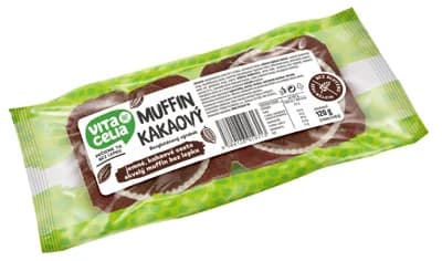 Vitacelia Muffin bezlepkový kakaový 2x60g