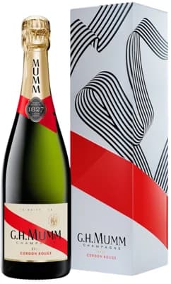G.H. Mumm Cordon Rouge champagne, Gift box