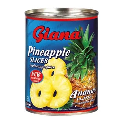 Giana Ananas plátky ve šťávě 8 x