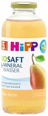 HiPP BIO Nápoj hruška s neperlivou pramenitou vodou