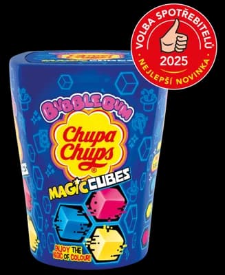 Chupa Chups Bubble Gum Magic Cubes