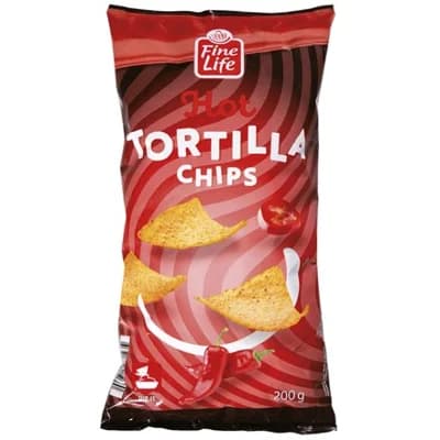 Fine Life Tortilla Chips hot