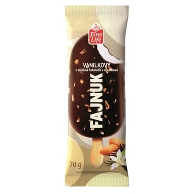 Fine Life Fajnuk vanilková s mandlemi mraž. 30 x
