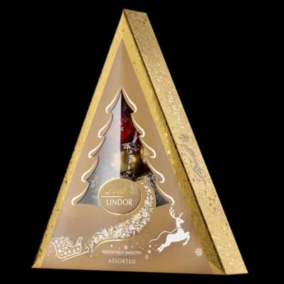 Lindt Lindor Xmas Tree Mix čokoládové pralinky