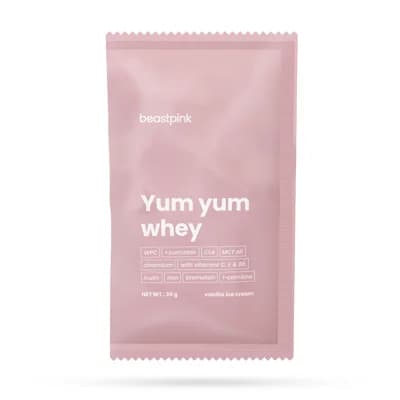 BeastPink Vzorek proteinu Yum Yum Whey vanilková zmrzlina